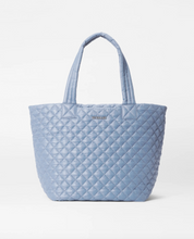 Load image into Gallery viewer, MZ Wallace Stone Blue Medium Metro Tote Deluxe