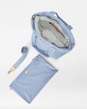 Load image into Gallery viewer, MZ Wallace Stone Blue Medium Metro Tote Deluxe