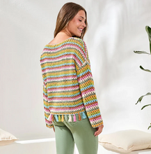 Load image into Gallery viewer, Tribal Tassel Trim Sweater
