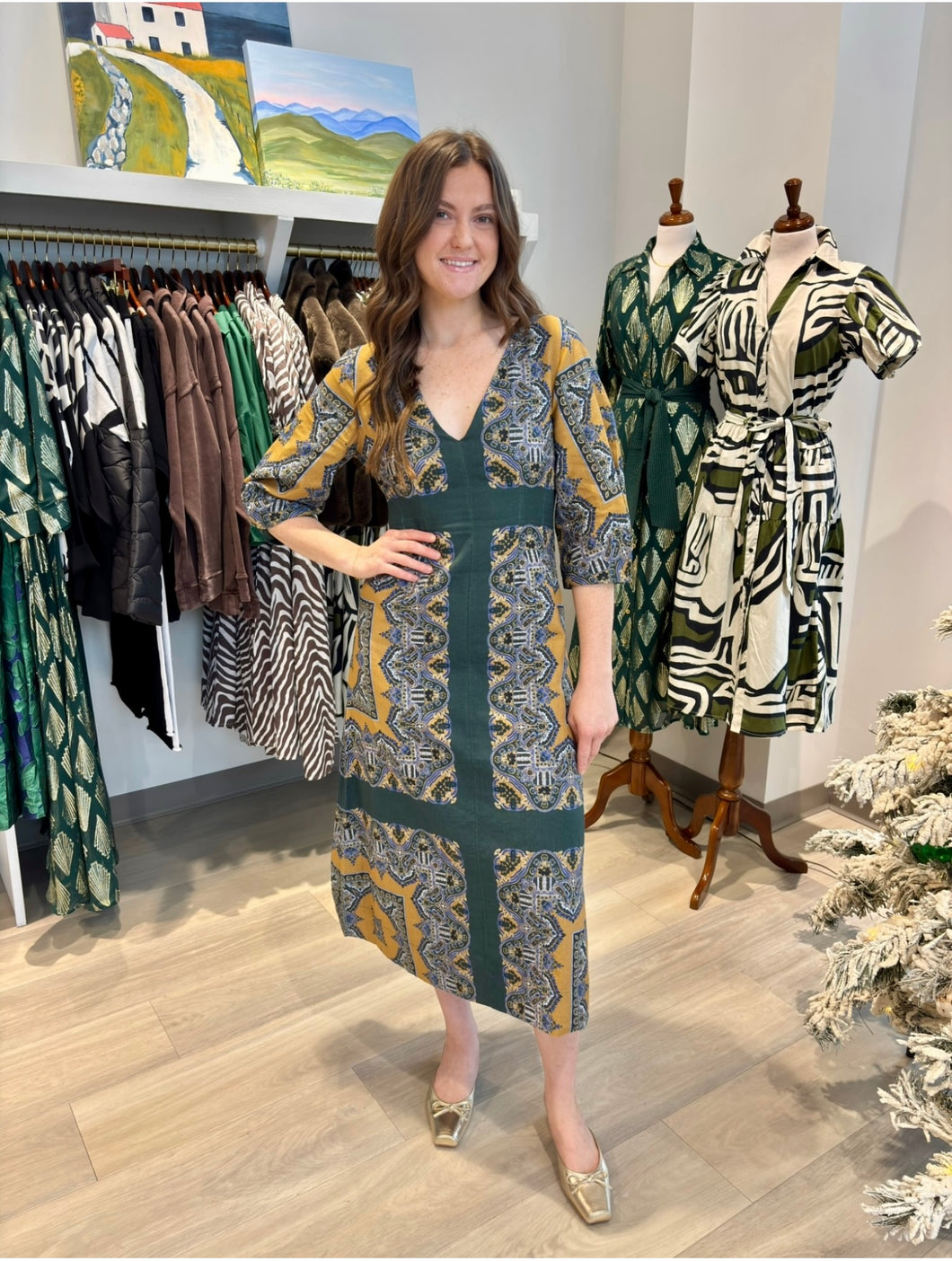 Cleobella Mercado Mercedes Midi Dress