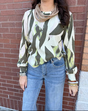 Load image into Gallery viewer, Tribal Ivy Crew Neck Top
