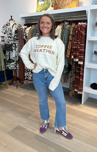 Load image into Gallery viewer, Coffee Weather Sweater

