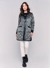 Load image into Gallery viewer, Charlie B Reversible Quilted Puffer
