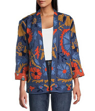 Load image into Gallery viewer, John Mark Emb Oversized Jkt/Printed Lining
