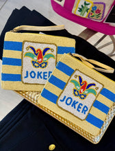 Load image into Gallery viewer, Joker Beaded Zip Clutch

