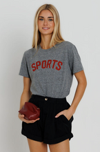 Load image into Gallery viewer, Red Sports Everyday Tee
