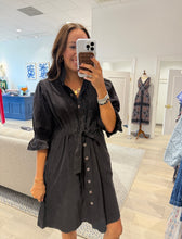 Load image into Gallery viewer, Holly Shae Black Cord Stella Dress
