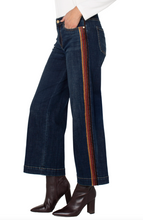 Load image into Gallery viewer, Liverpool Velvet Trim Stride Wide Leg
