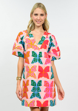 Load image into Gallery viewer, Ivy Jane Butterfly Poplin Dress
