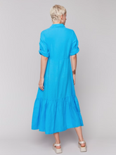 Load image into Gallery viewer, Charlie B Long Button Front Dress
