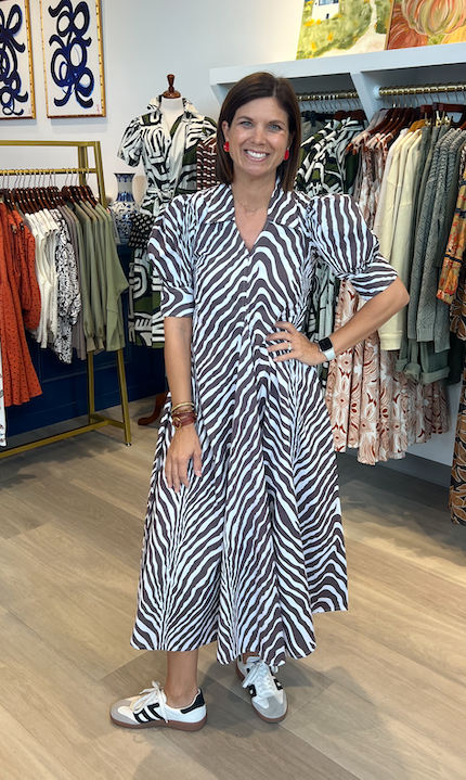 Dizzy Lizzie Tiger Montauk Dress