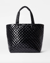 Load image into Gallery viewer, MZ Wallace Large Metro Tote Deluxe Black Lacquer
