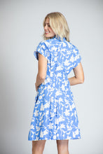Load image into Gallery viewer, APNY Floral Short Sleeve Shirt Dress
