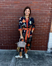 Load image into Gallery viewer, Isla Payal Forest Black Rhea Midi
