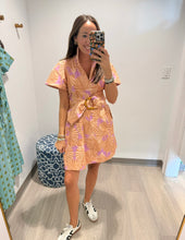 Load image into Gallery viewer, Holly Shae Violet Fan Brooke Dress
