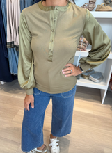 Load image into Gallery viewer, Six Fifty Janie Satin Sleeve Top
