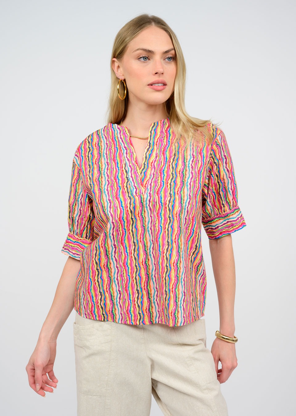 Ivy Jane Wavy Line Top