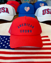Load image into Gallery viewer, Z Supply Patriotic Trucker Hats
