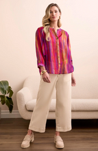 Load image into Gallery viewer, Tribal Tangored Flowy Dolman Blouse
