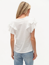 Load image into Gallery viewer, Six Fifty Tori Flutter Sleeve Top
