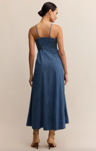 Load image into Gallery viewer, Z Supply Denim Angel Eyes Midi Dress
