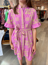 Load image into Gallery viewer, Uncle Frank Cross Stitched Dress
