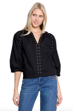Load image into Gallery viewer, Tru Luxe Stud Embellished Top
