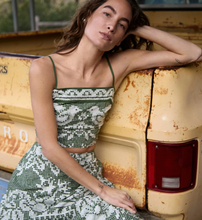 Load image into Gallery viewer, Cleobella Verdant Flight Juniper Top
