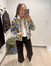 Load image into Gallery viewer, Charlie B Embroidered Basketweave Jacket
