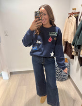 Load image into Gallery viewer, Z Supply Boyfriend Patch Sweatshirt
