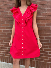 Load image into Gallery viewer, Ruffled Detailed Mini Dress
