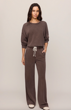 Load image into Gallery viewer, Z Supply Dark Chocolate Circuit Sweatshirt
