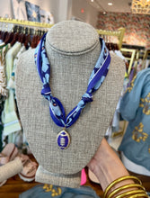 Load image into Gallery viewer, Football Scarf Necklace

