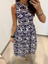 Load image into Gallery viewer, Livro Fish Print Stroll Dress
