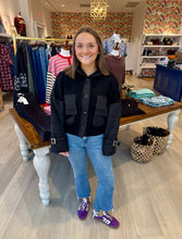 Load image into Gallery viewer, Rain and Rose Quilted Sleeve Sweater
