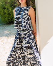 Load image into Gallery viewer, Livro Fish Print Crop Top
