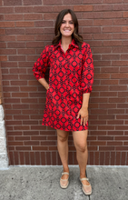 Load image into Gallery viewer, Maude Red Ava Dress
