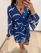 Load image into Gallery viewer, Holly Shae Blue Wave Bliss Cece Caftan
