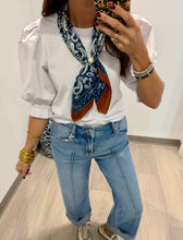 Load image into Gallery viewer, Magnetic Fall Paisley Scarf Necklace
