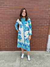 Load image into Gallery viewer, Maude Ocean Bloom Eliza Dress
