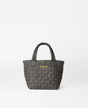 Load image into Gallery viewer, MZ Wallace Micro Metro Tote Deluxe - Charcoal Denim
