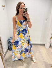 Load image into Gallery viewer, Moon River Ric Rac Trim Midi
