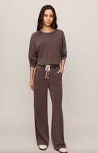 Load image into Gallery viewer, Z Supply Dark Chocolate Hunter Knit Pant
