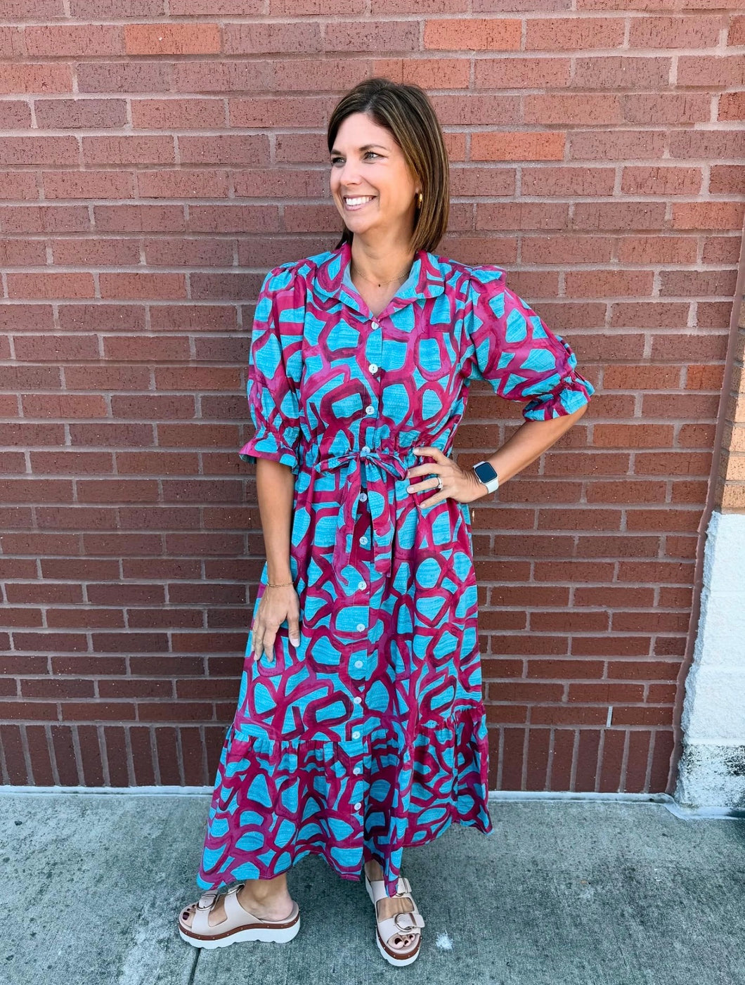 Holly Shae Garden Swirl Catherine Dress