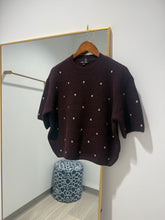 Load image into Gallery viewer, Charlie B Dot Balloon Sleeve Sweater
