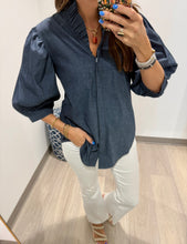 Load image into Gallery viewer, Holly Shae Stretch Denim Laura Top
