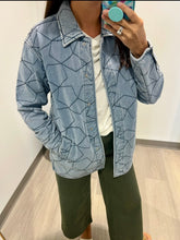 Load image into Gallery viewer, Charlie B Star Quilted Denim Jacket
