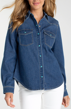 Load image into Gallery viewer, Liverpool Wilder Western Slim Shirt
