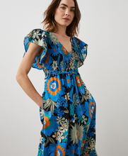 Load image into Gallery viewer, Rails Clementine Dress Azul Wildflower
