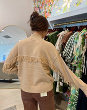 Load image into Gallery viewer, Charlie B Mock Neck Fringe Sweater
